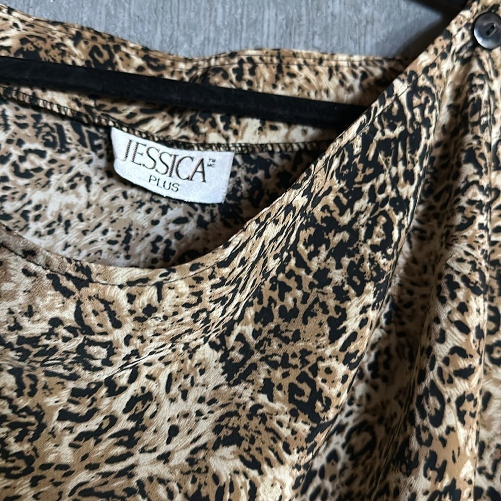 Vintagee Midi Wrap Printed Skirt, XXL - Picture 6 of 7